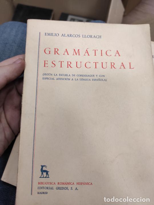 Libros de segunda mano: GRAM&Aacute;TICA ESTRUCTURAL - Emilio Alarcos Llorach - Foto 1