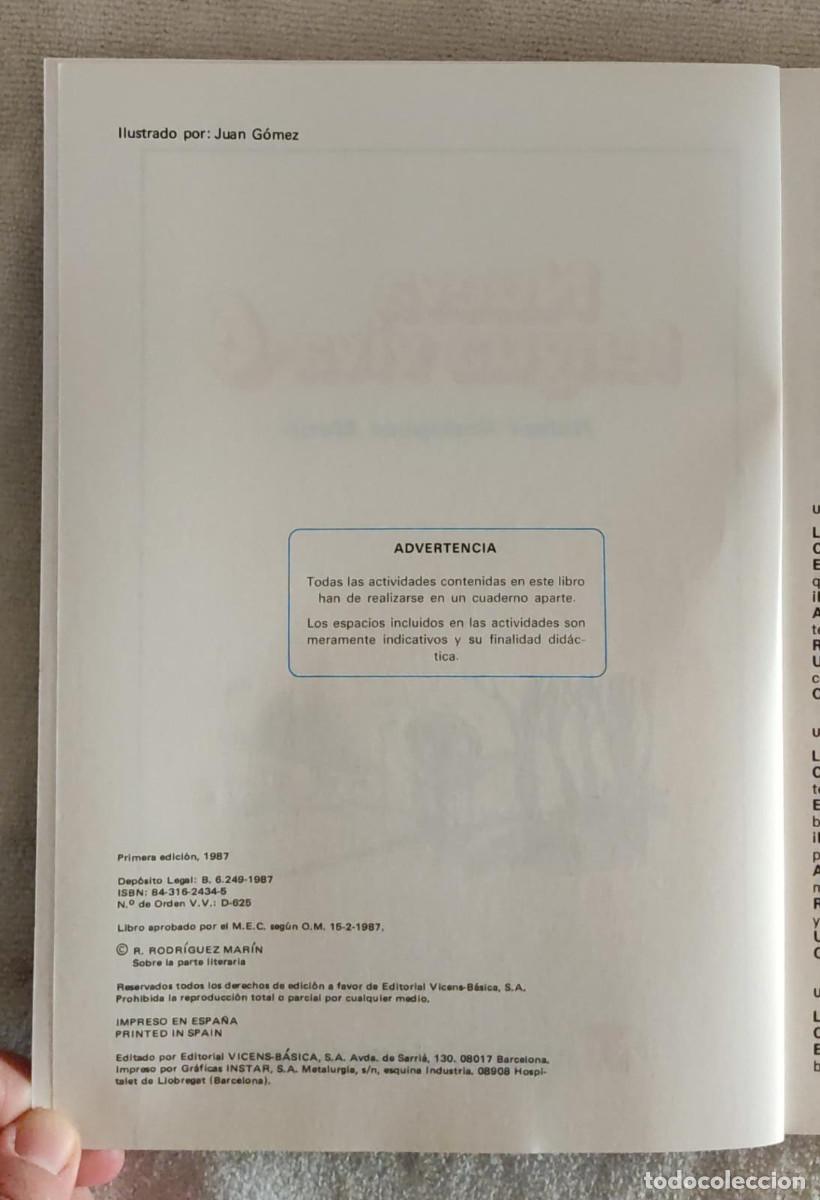 Libros de segunda mano: NUEVA LENGUA VIVA-6. - Foto 4