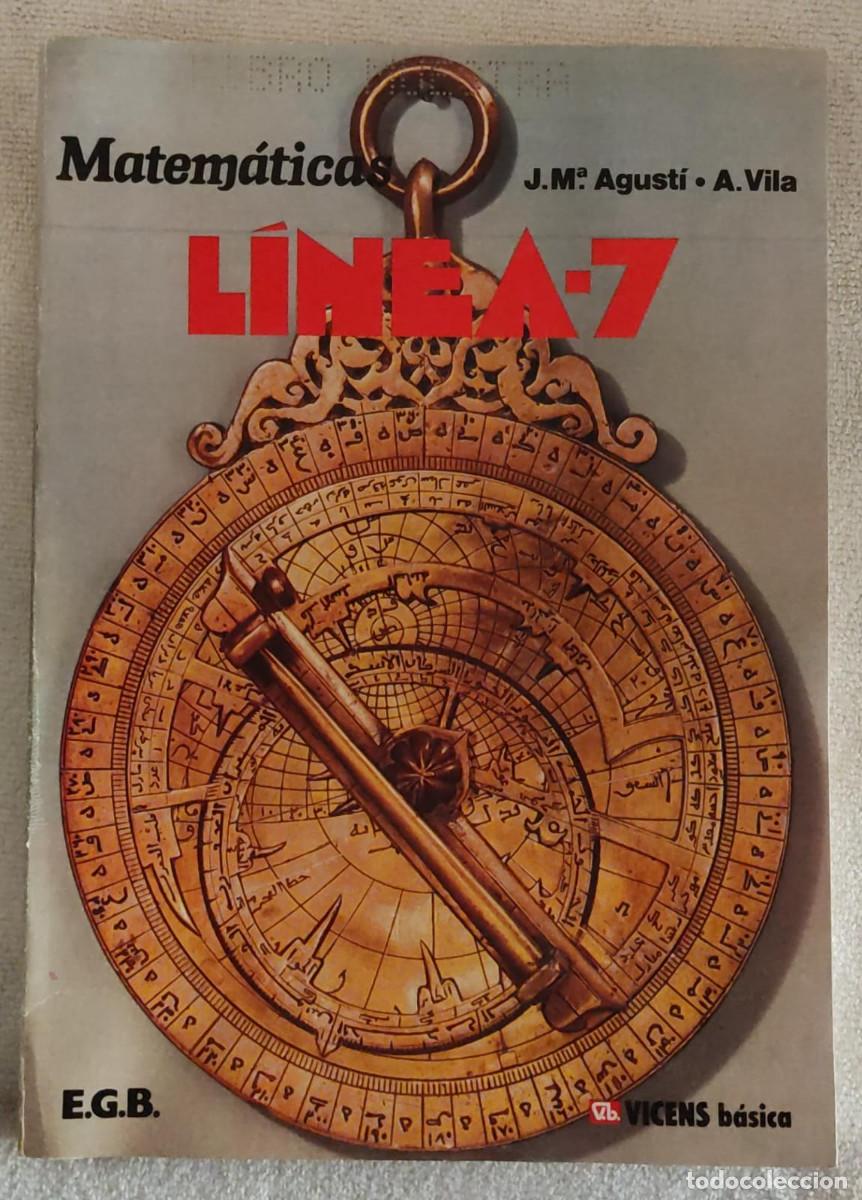 Libros de segunda mano: MATEM&Aacute;TICAS L&Iacute;NEA-7. - Foto 1