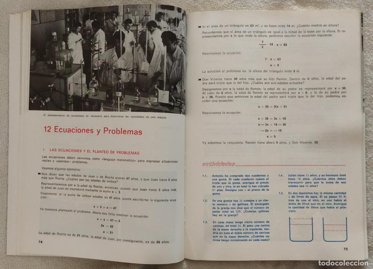Libros de segunda mano: MATEM&Aacute;TICAS L&Iacute;NEA-7. - Foto 5