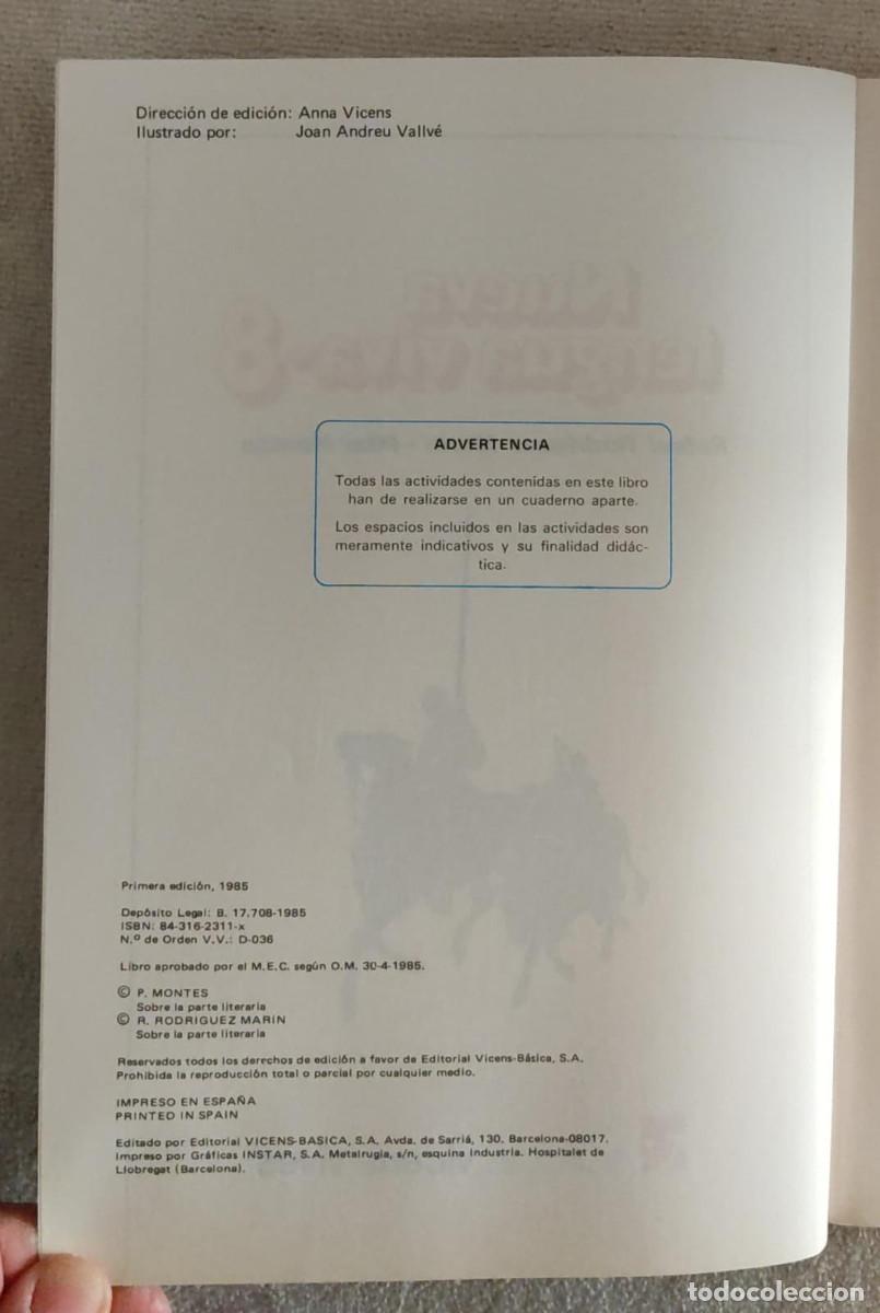 Libros de segunda mano: NUEVA LENGUA VIVA-8. - Foto 4