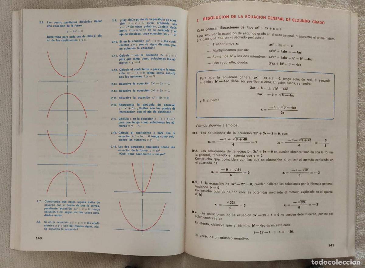 Libros de segunda mano: MATEM&Aacute;TICAS L&Iacute;NEA-8. - Foto 5