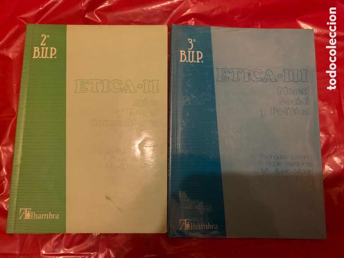 Libros de segunda mano: Etica bup editorial alhambra - Foto 1