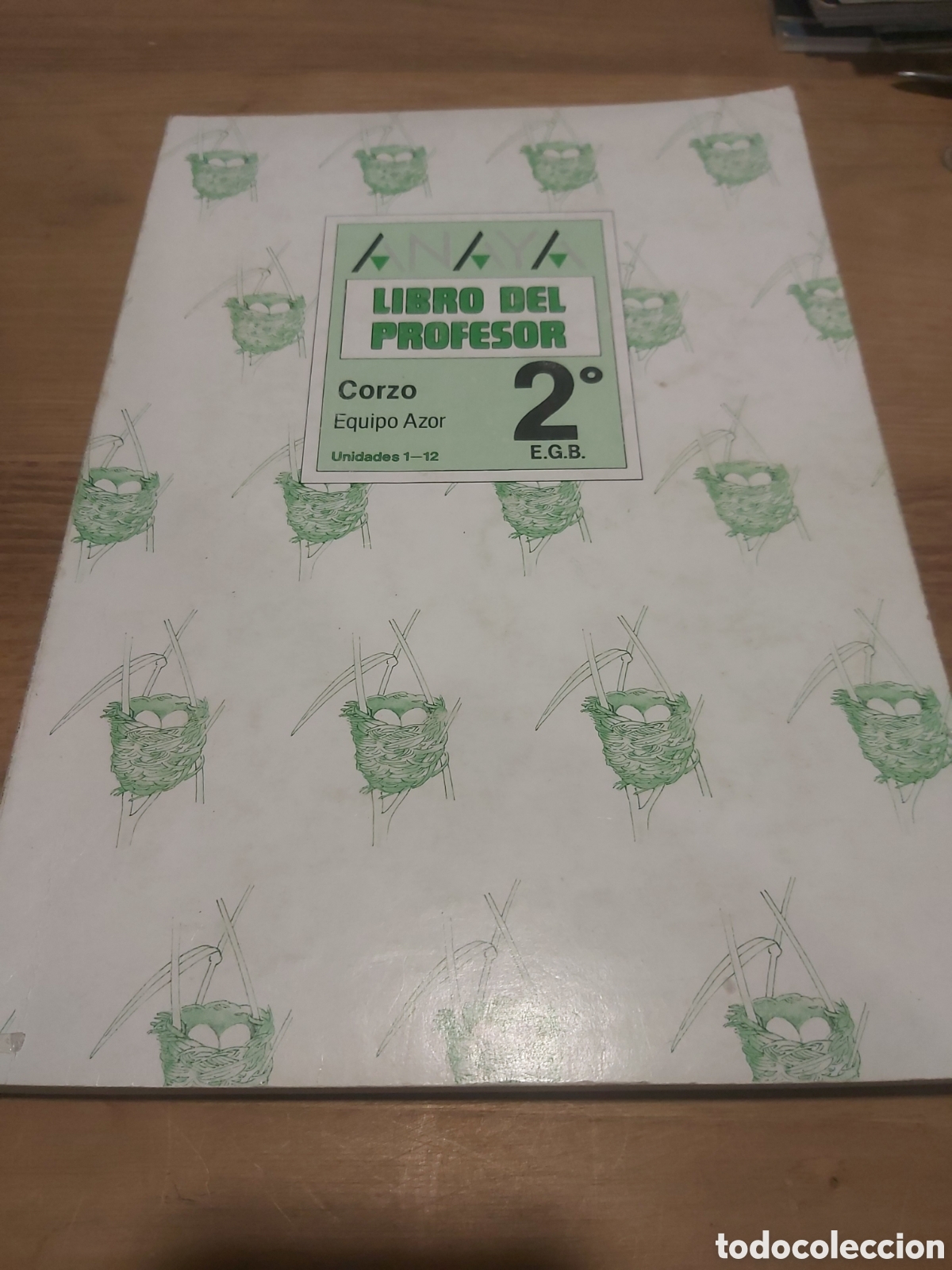 Libros de segunda mano: Libro profesor 2 egb corzo equipo azor bueno estado