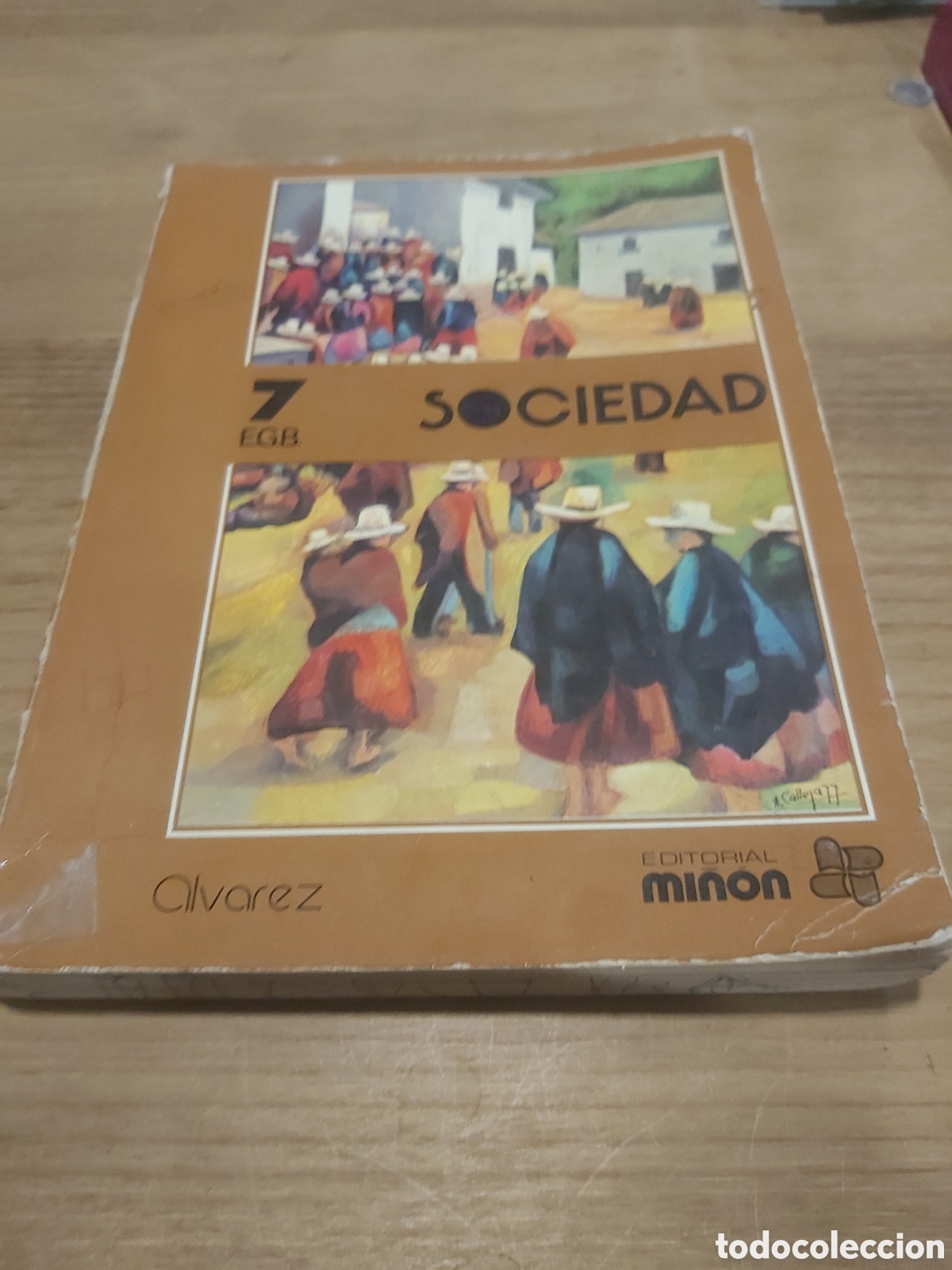 Libros de segunda mano: &Aacute;lvarez editorial mi&ntilde;&oacute;n sociedad 7 egb