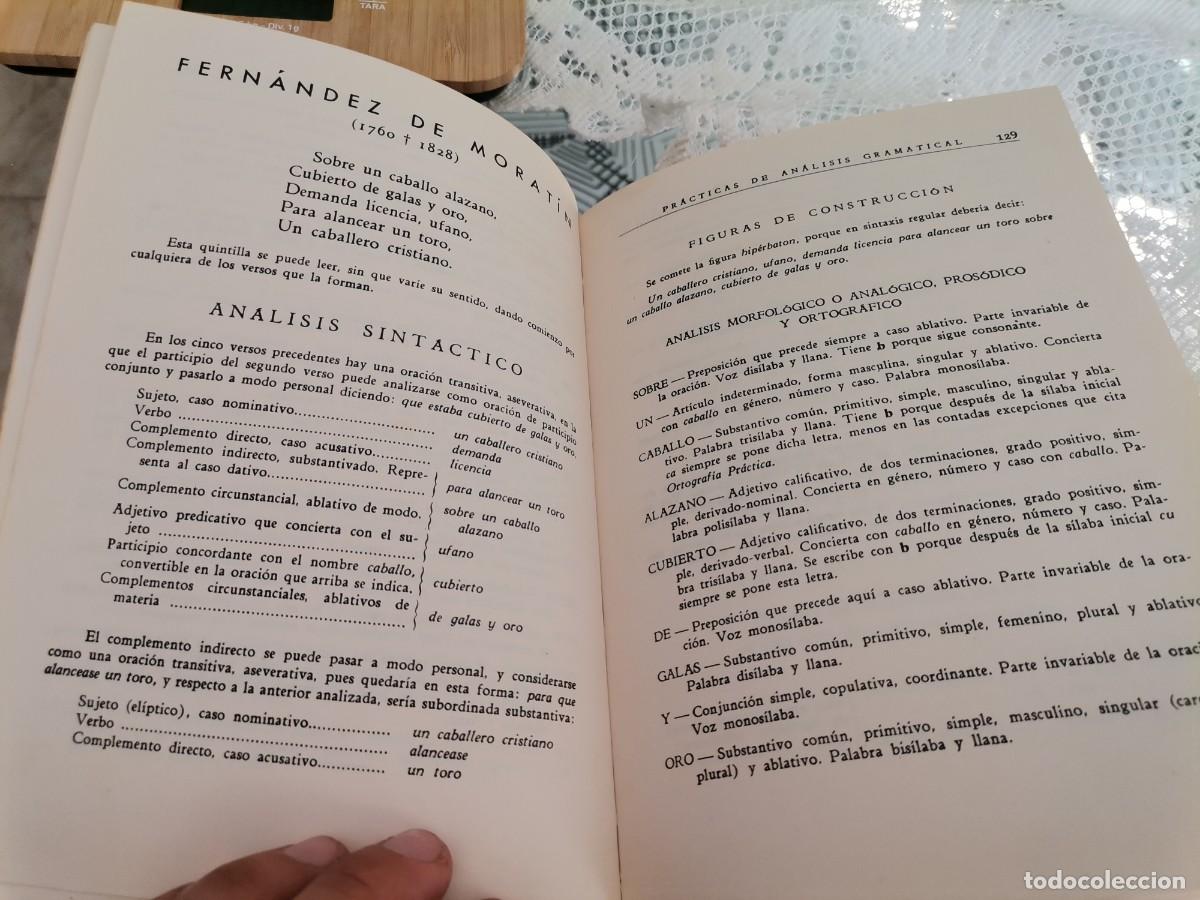 Libros de segunda mano: PR&Aacute;CTICAS DE AN&Aacute;LISIS GRAMATICAL PARA OPOSICI&Oacute;NES LUIS MIRANDA PODADERA 1975 - Foto 8