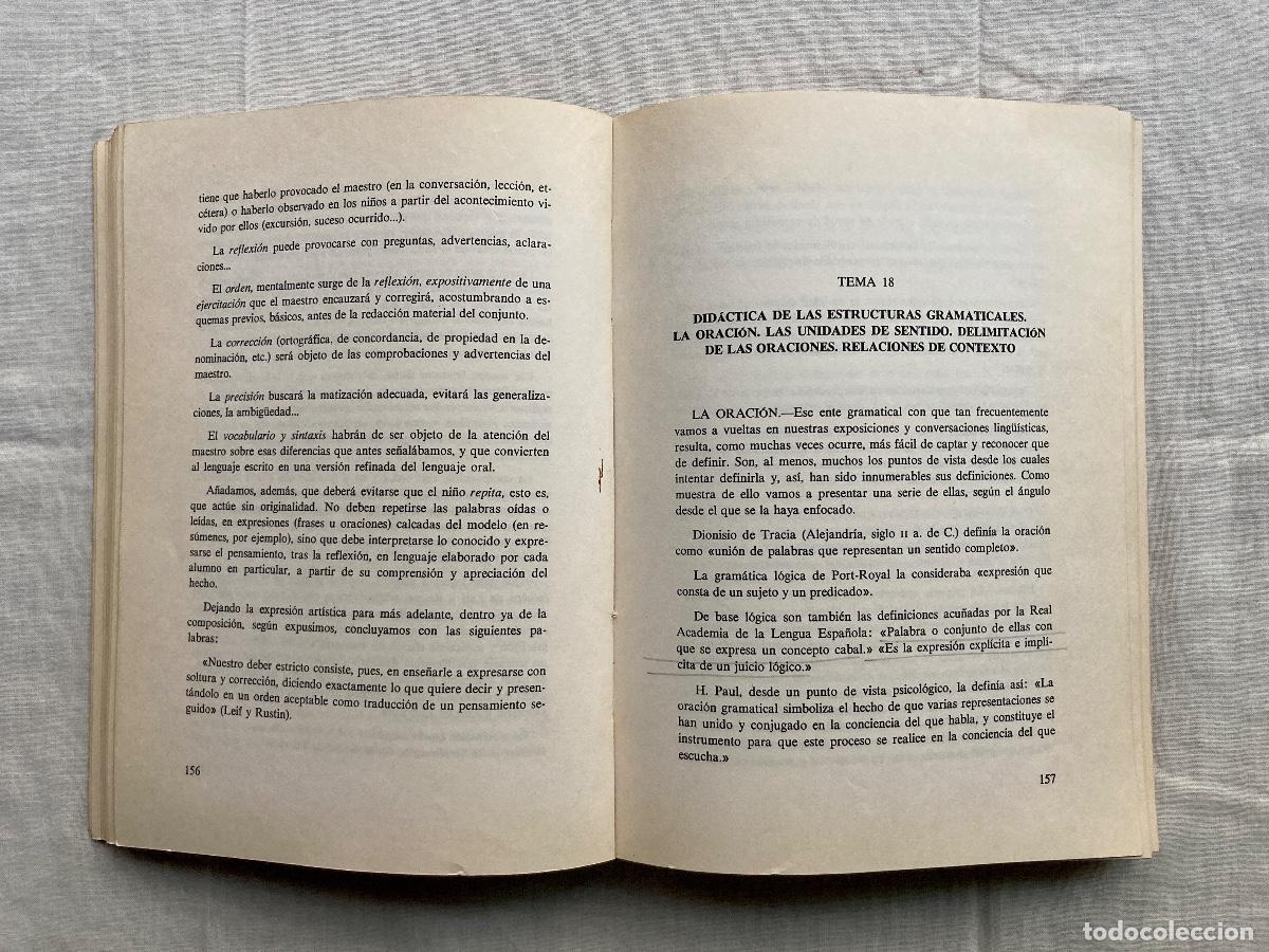 Libros de segunda mano: DID&Aacute;CTICA DE LA LENGUA ESPA&Ntilde;OLA, RAM&Oacute;N ESQUER TORRES - Foto 5