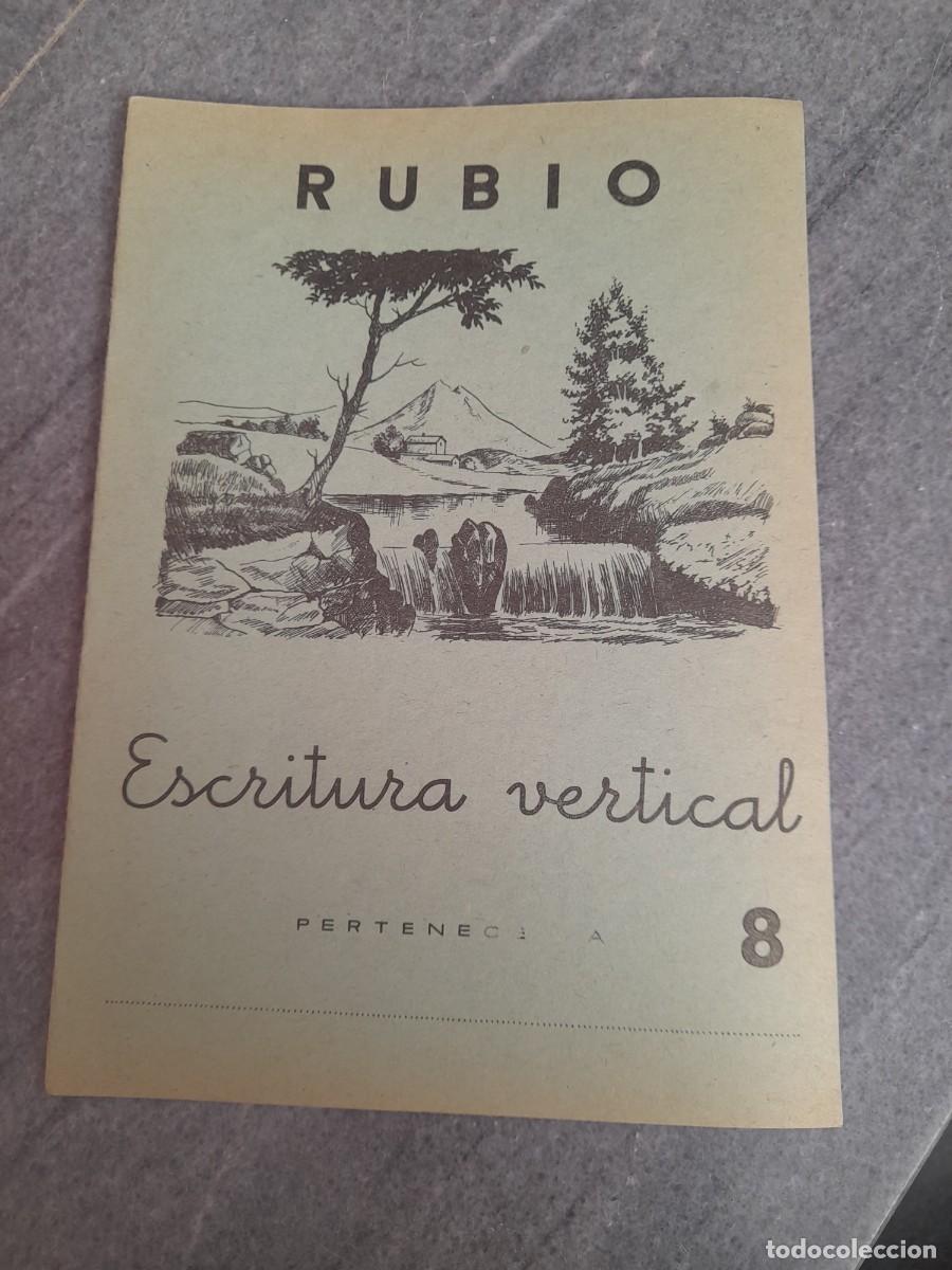 Libros de segunda mano: Libro cuaderno Rubio escritura vertical N&deg; 8 a&ntilde;o 1962 - Foto 1