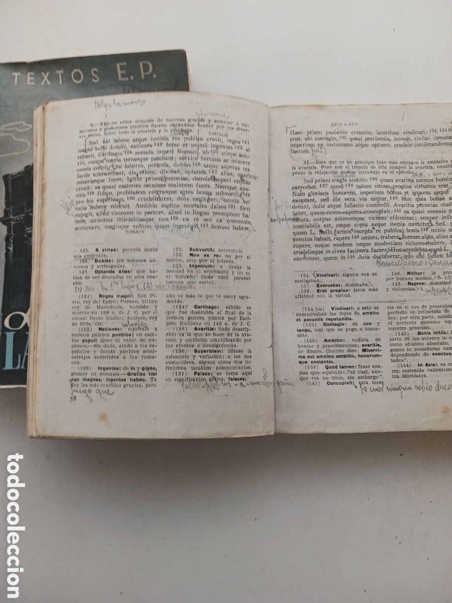 Libros de segunda mano: Autores latinos, textos E. P. 1946 tomos 6 y 7 - Foto 4