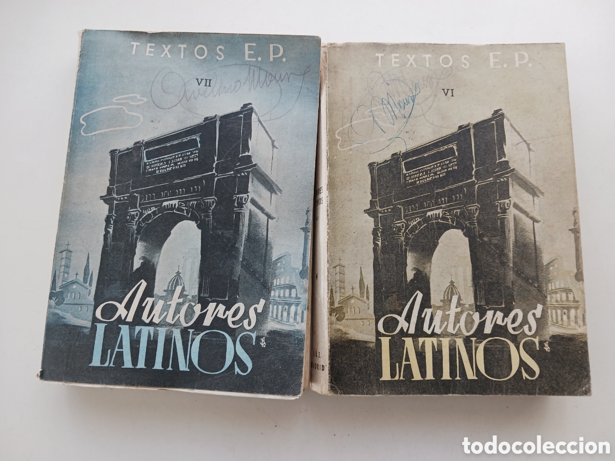 Libros de segunda mano: Autores latinos, textos E. P. 1946 tomos 6 y 7 - Foto 1