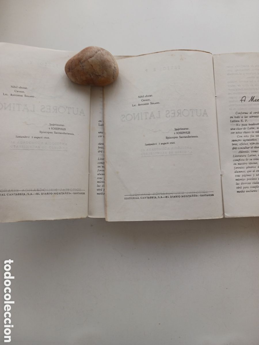 Libros de segunda mano: Autores latinos, textos E. P. 1946 tomos 6 y 7 - Foto 2