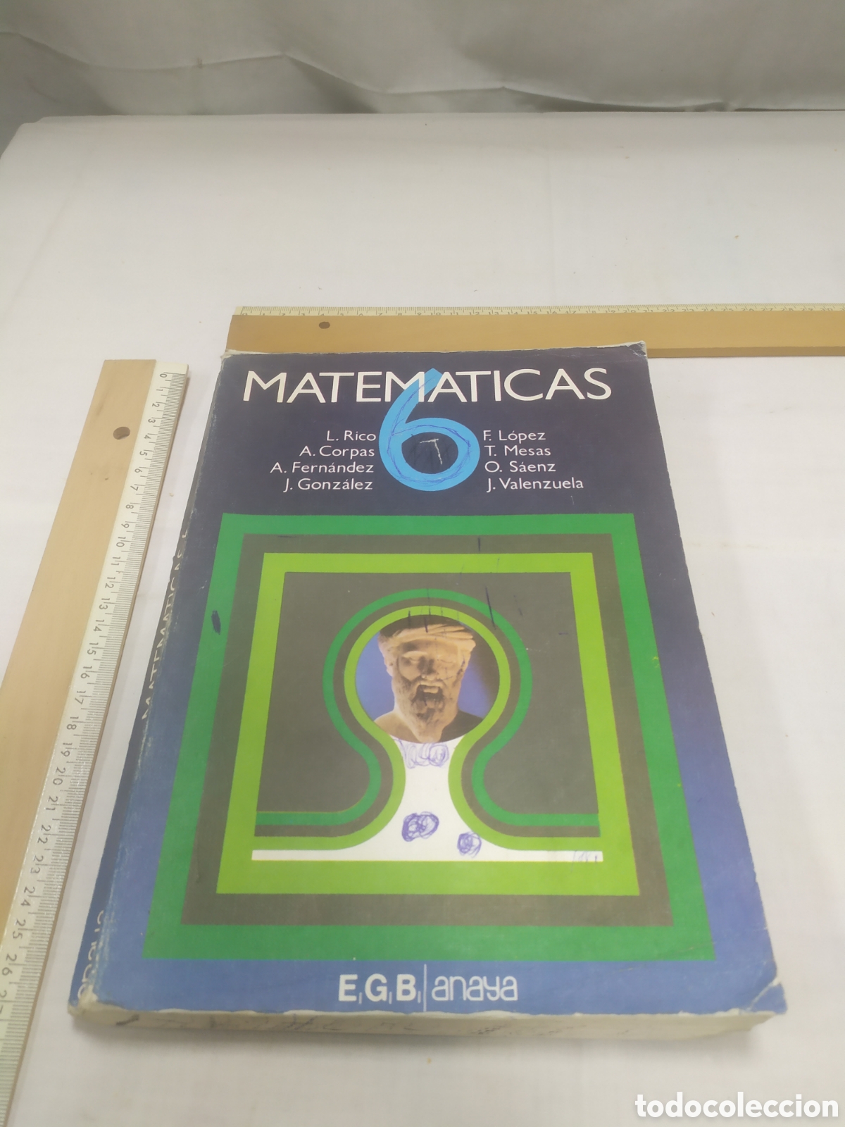 Libros de segunda mano: Matem&aacute;ticas 6 EGB. Ed. Anaya, 1989 KKB - Foto 1