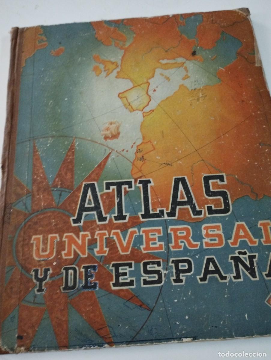 Libros de segunda mano: Atlas Universal y de Espa&ntilde;a. Luis Vives.1950 - Foto 1