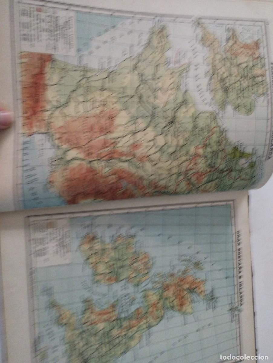 Libros de segunda mano: Atlas Universal y de Espa&ntilde;a. Luis Vives.1950 - Foto 3
