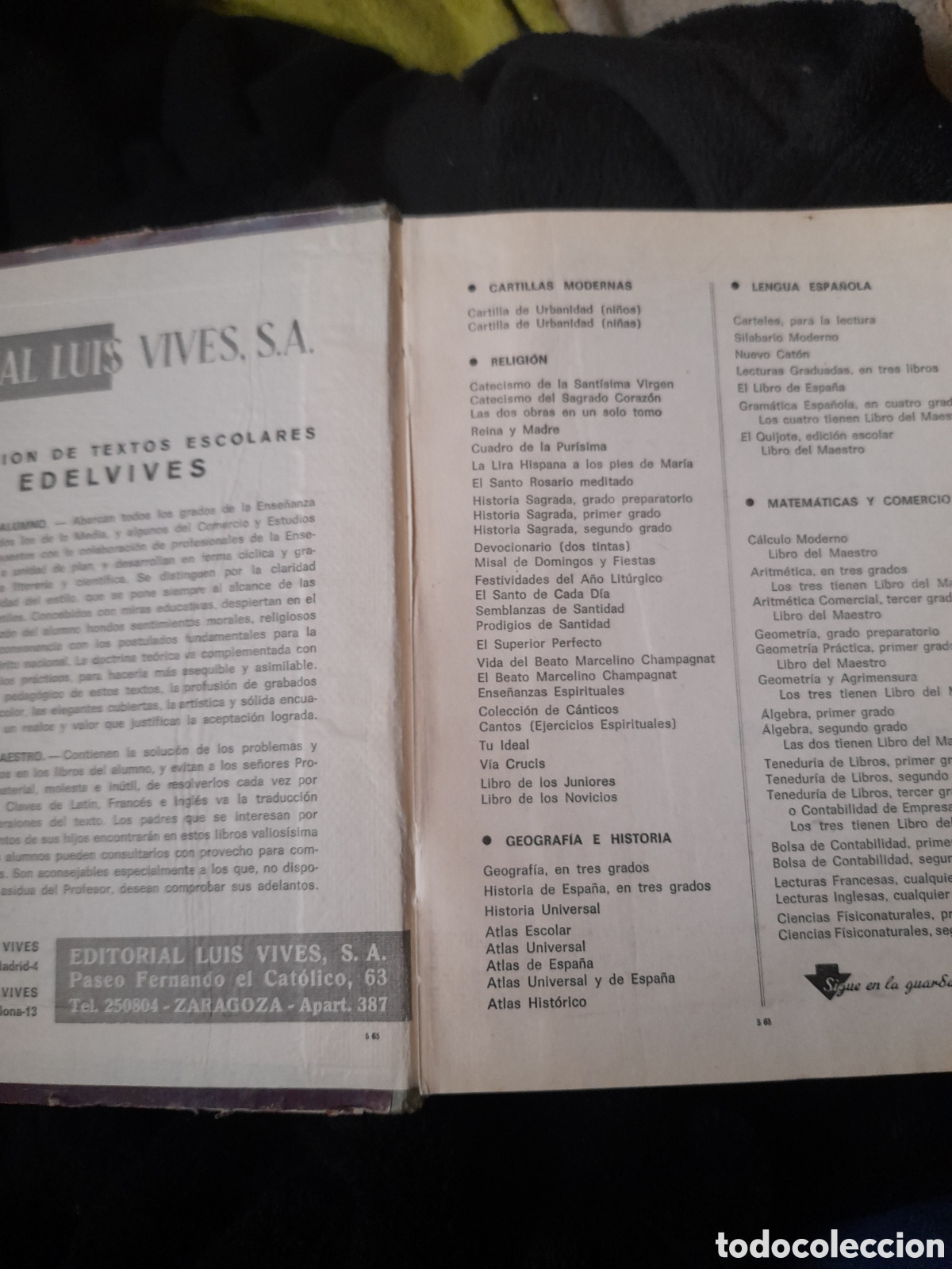 Libros de segunda mano: El libro de Espa&ntilde;a, Editorial Luis Vives de 1965 - Foto 2