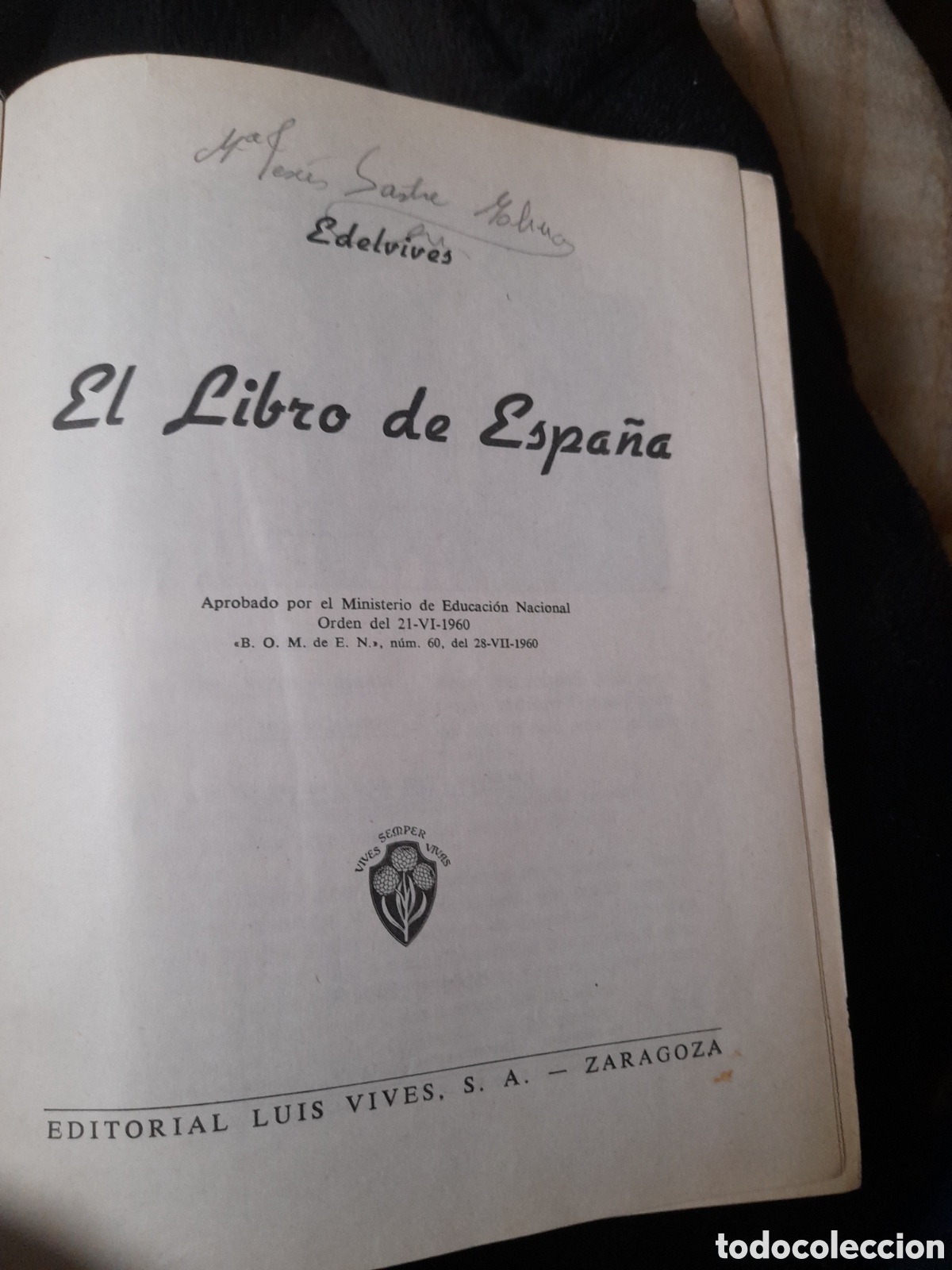 Libros de segunda mano: El libro de Espa&ntilde;a, Editorial Luis Vives de 1965 - Foto 4