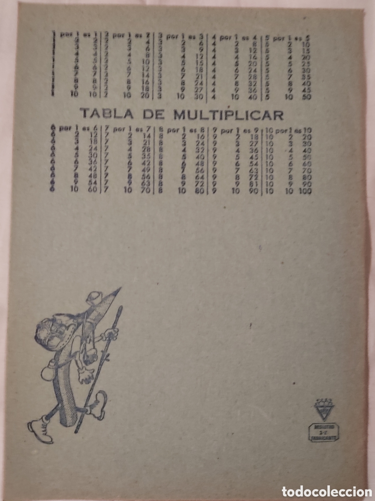 Libros de segunda mano: Cuadernillo papel milimetrado, vintage - Foto 2