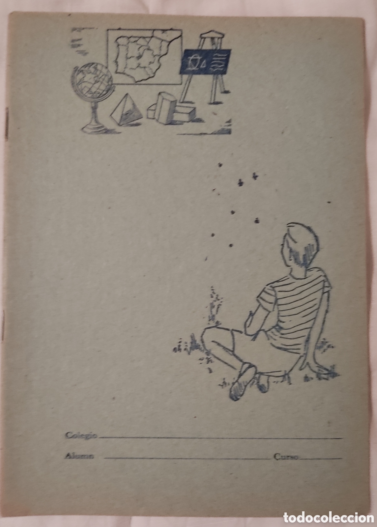 Libros de segunda mano: Cuadernillo papel milimetrado, vintage - Foto 1