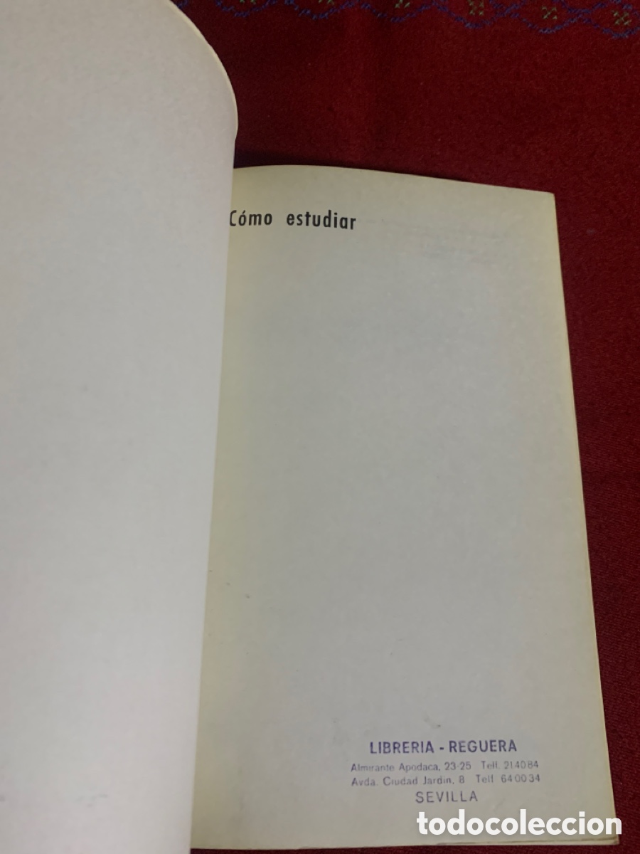 Libros de segunda mano: C&oacute;mo estudiar. Harry Maddox. - Foto 4