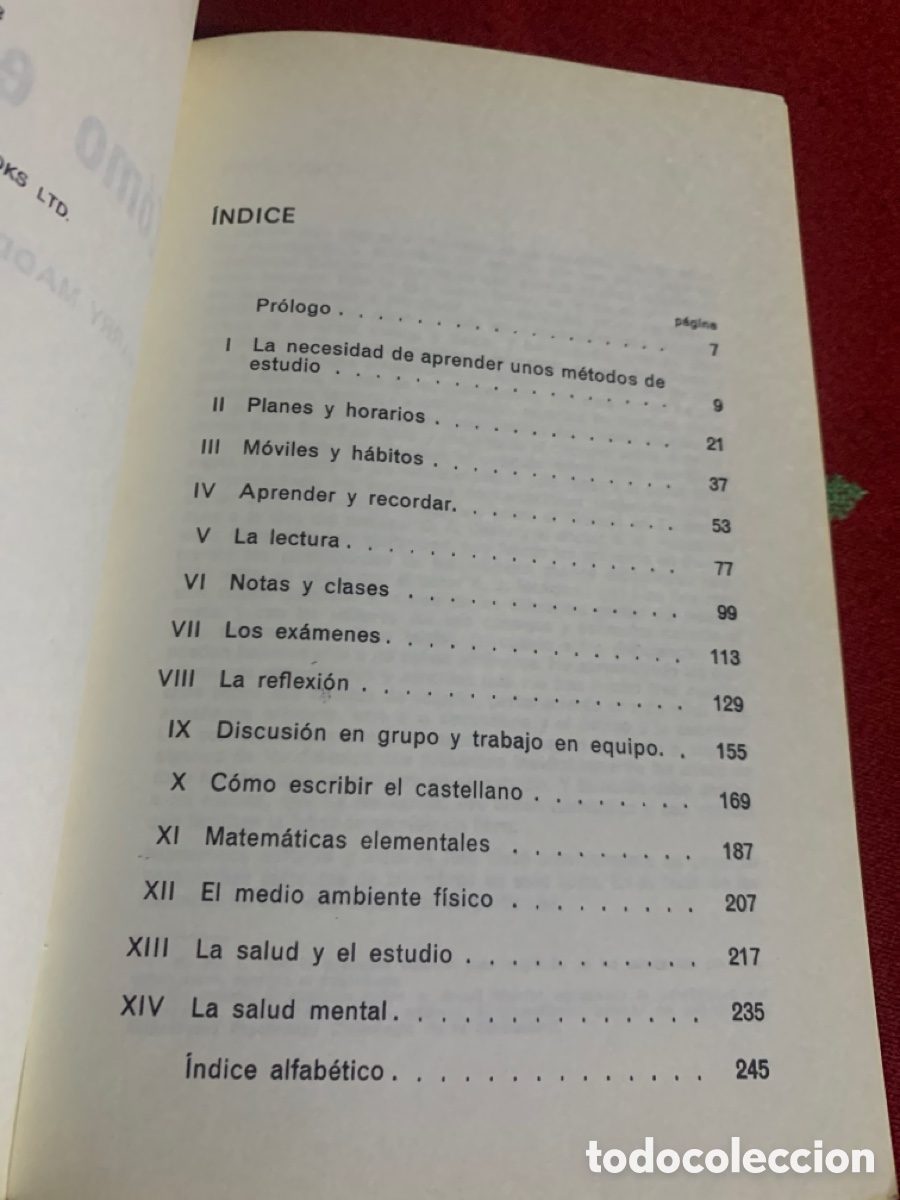 Libros de segunda mano: C&oacute;mo estudiar. Harry Maddox. - Foto 6