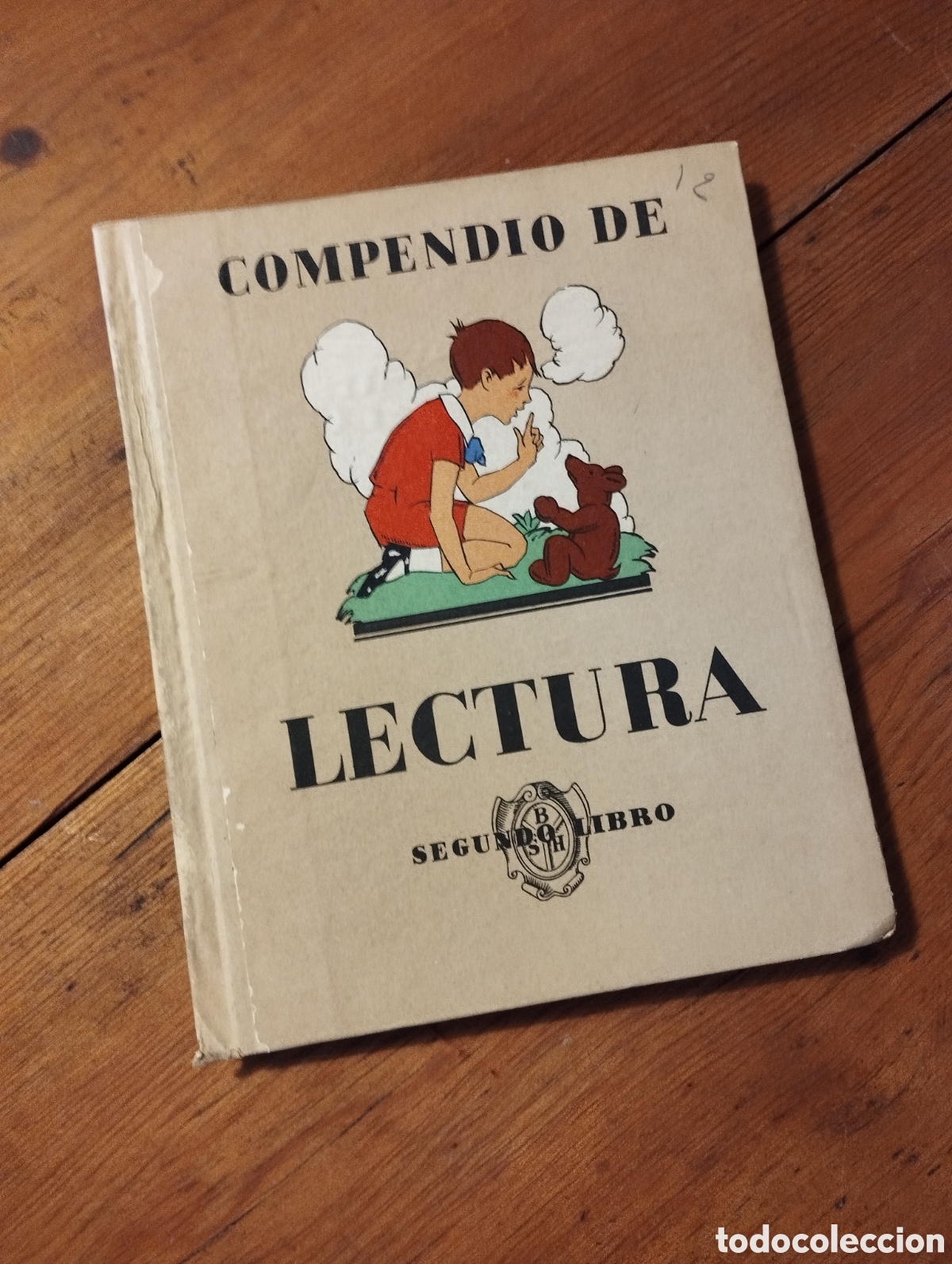 Libros de segunda mano: Compendio de lectura. Segundo libro. Pascual Ru&iacute;z. - Foto 1