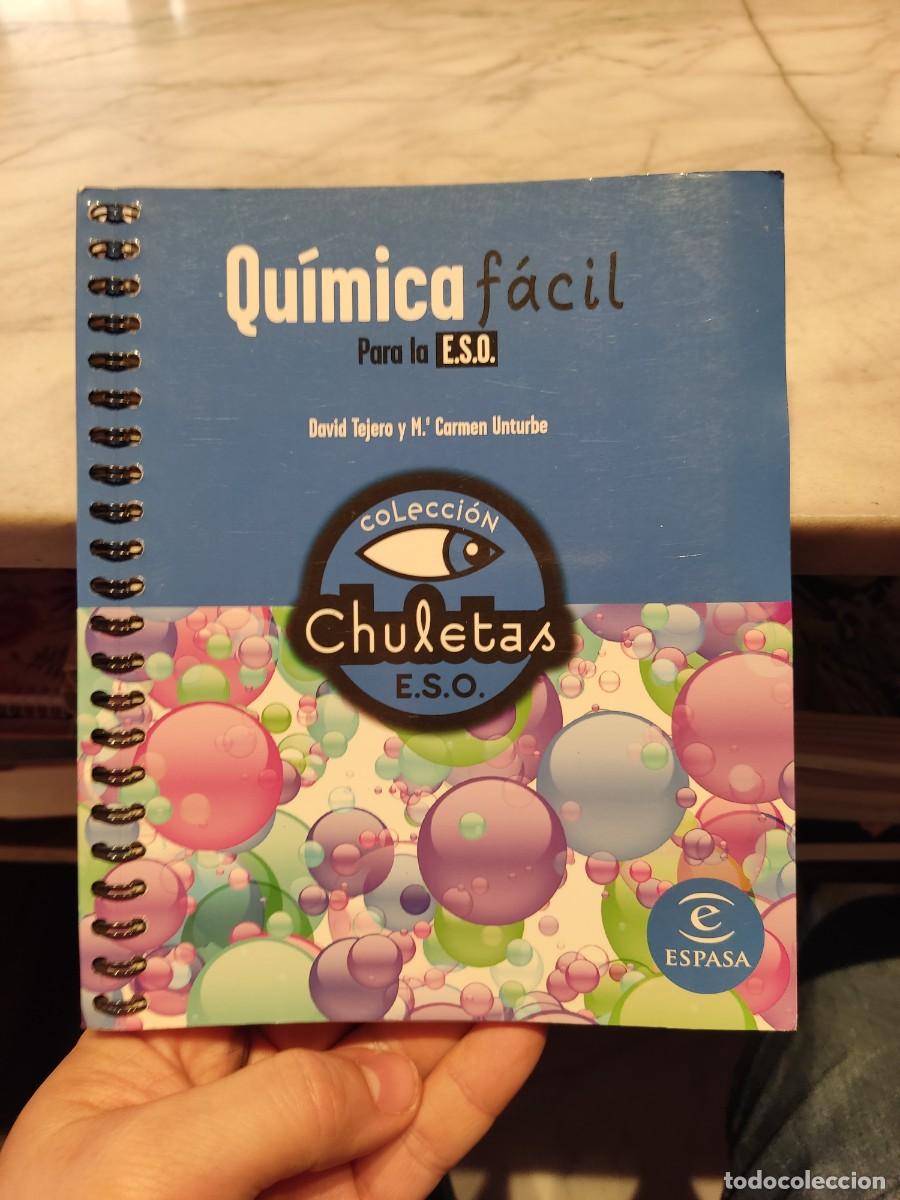Libri di seconda mano: Qu&iacute;mica f&aacute;cil para la ESO David Tejero y Mar&iacute;a Carmen unturbe Colecci&oacute;n Chuletas E.S.O.