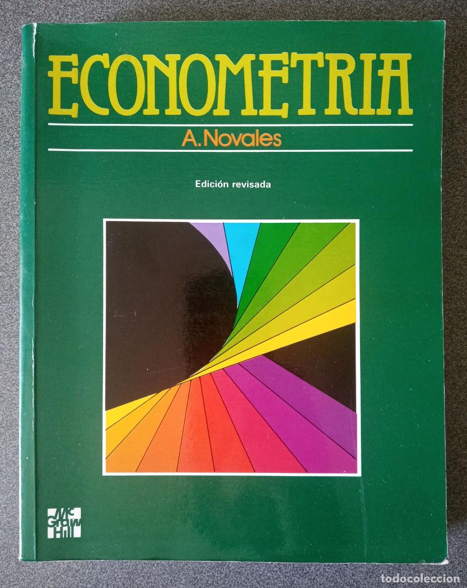 Libros de segunda mano: Econometr&iacute;a Alfonso Novales Cinca - Foto 1