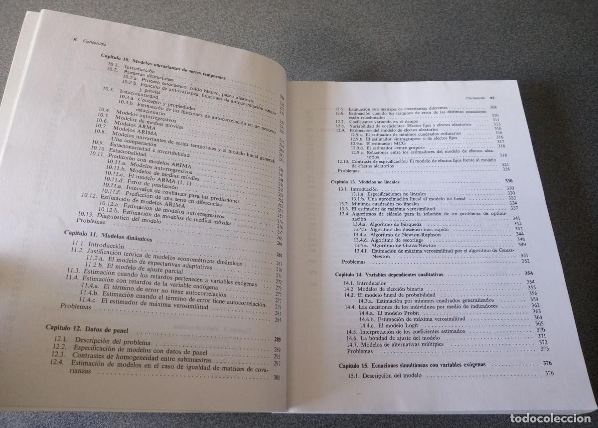 Libros de segunda mano: Econometr&iacute;a Alfonso Novales Cinca - Foto 9
