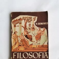 Libros de segunda mano: FILOSOFIA V. GENOVES ECIR VALENCIA BACHILLERATO. Lote 400094919