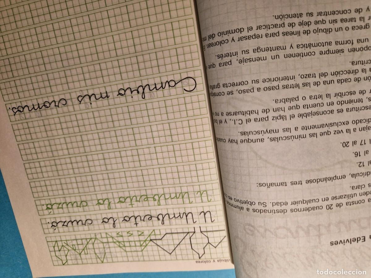 Libros de segunda mano: CUADERNO ESCRITURA ESCUELA - EDELVIVES - Foto 2