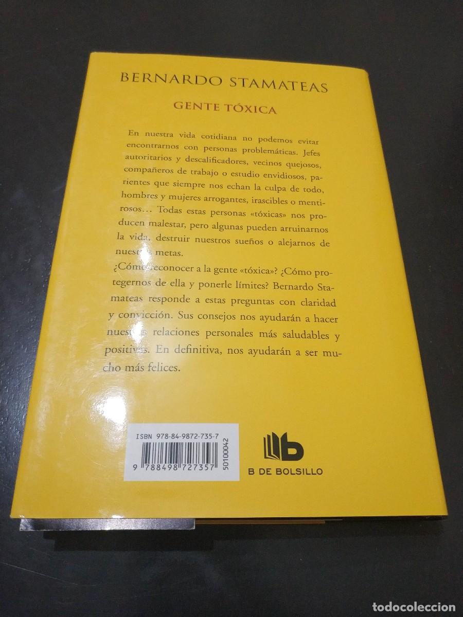 Libros de segunda mano: GENTE TOXICA.- BERNARDO STAMATEAS - Foto 3