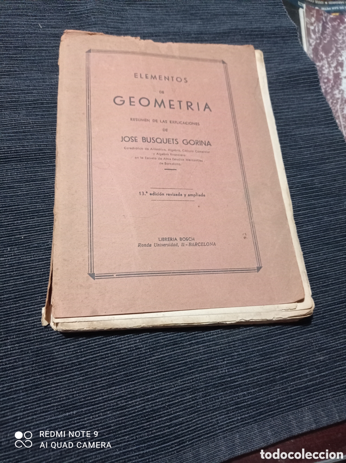Libros de segunda mano: Elementos de geometria - Foto 1