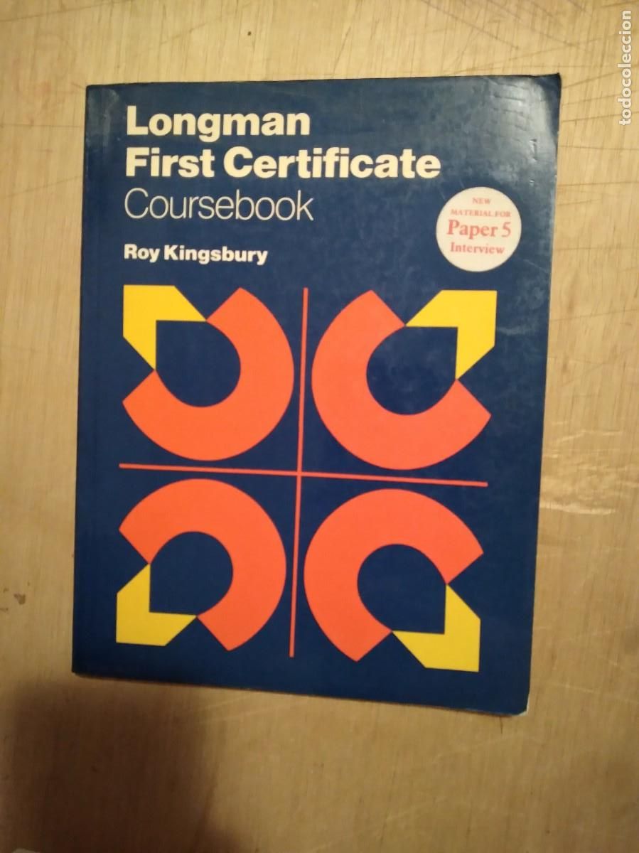 Libros de segunda mano: LIBRO TEXTO LONGMAN FIRST CERTIFICATE, 1988 - Foto 1