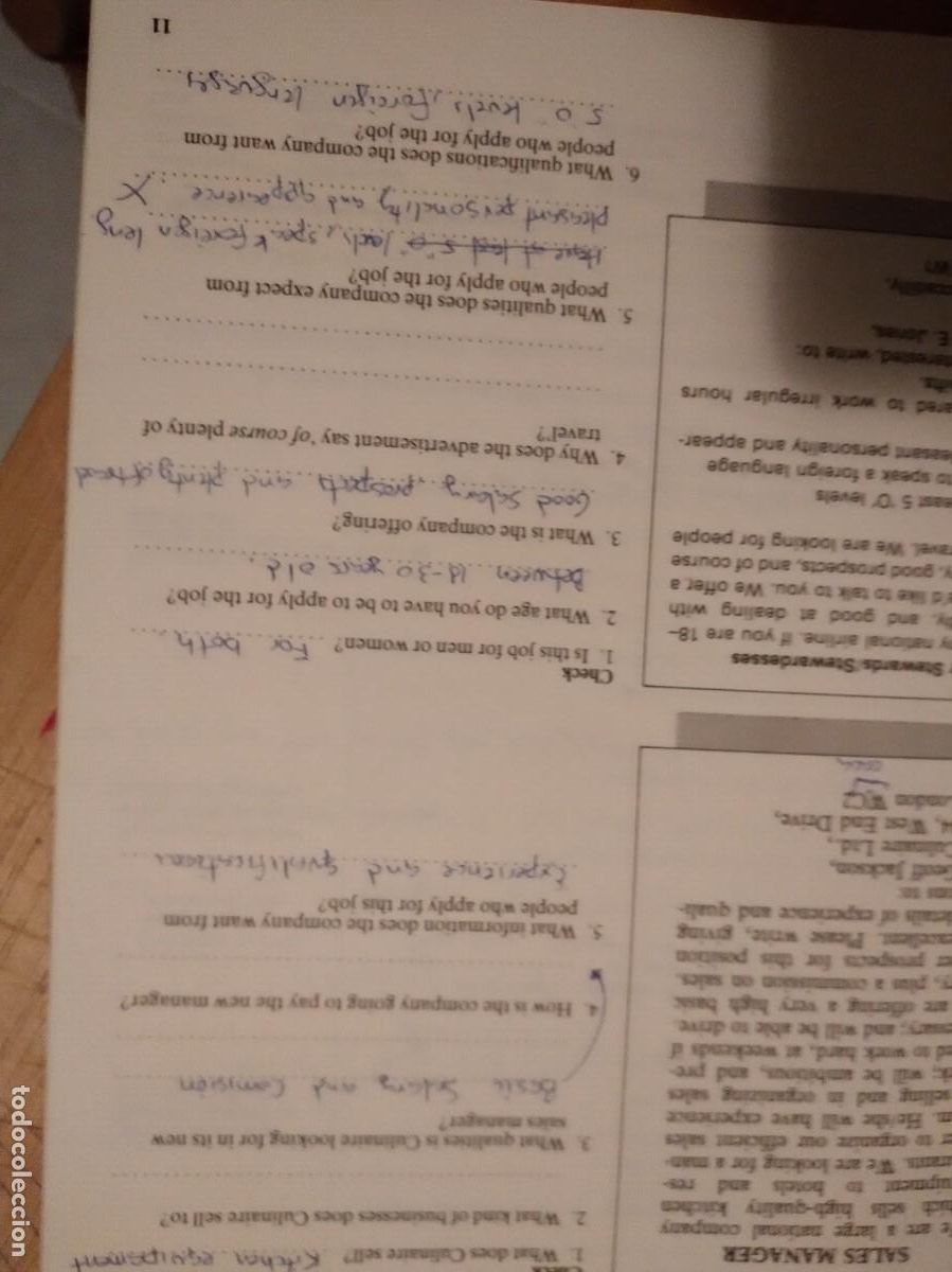 Libros de segunda mano: DEVELOPING Y BUILDING STRATEGIES. WORKBOOK . LONGMAN 1986-1987. INGL&Eacute;S - Foto 5