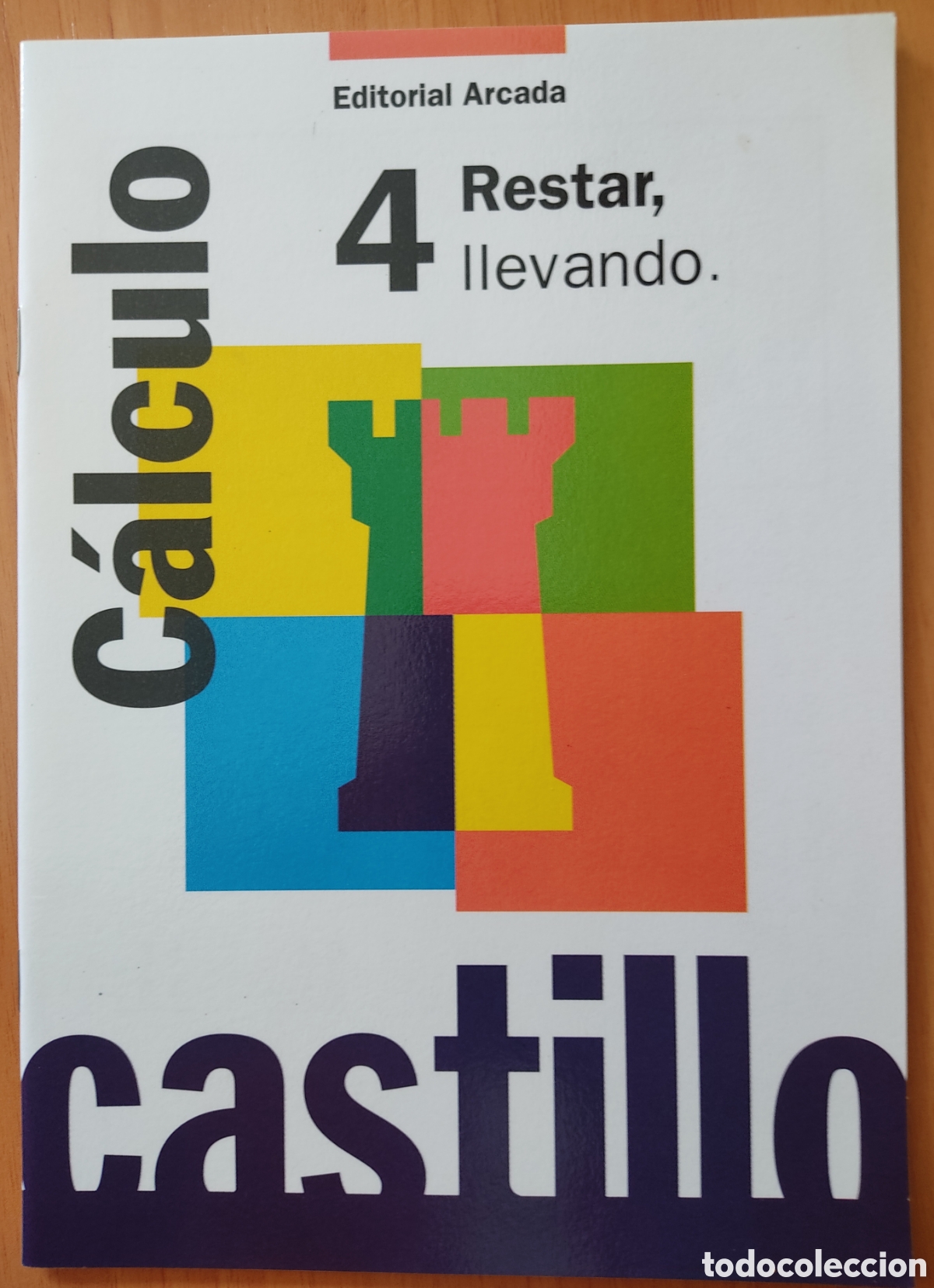 Libros de segunda mano: Cuadernillo Calculo Castillo n&ordm; 4 restar llevando, sin usar - Foto 1