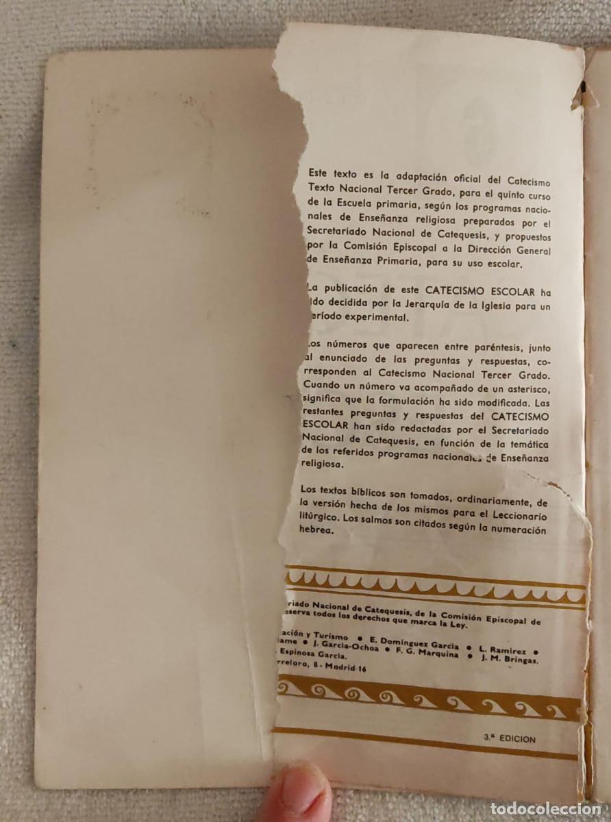 Libros de segunda mano: CATECISMO ESCOLAR 6. - Foto 4