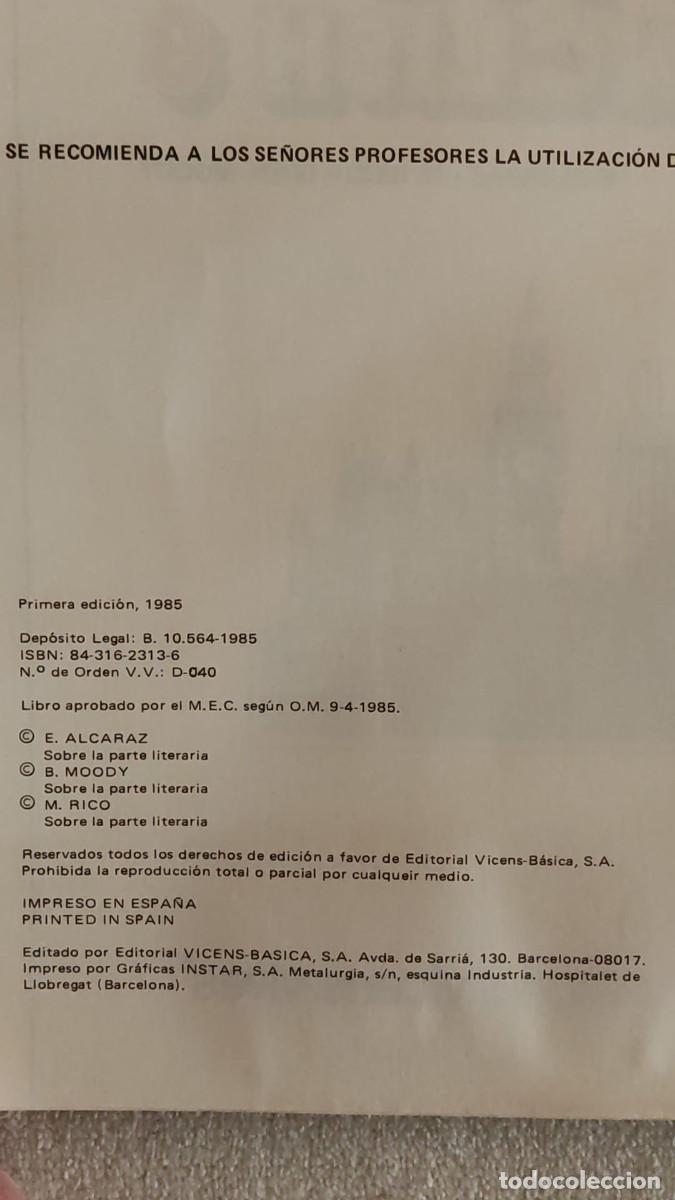 Libros de segunda mano: TIME FOR ENGLISH. - Foto 3