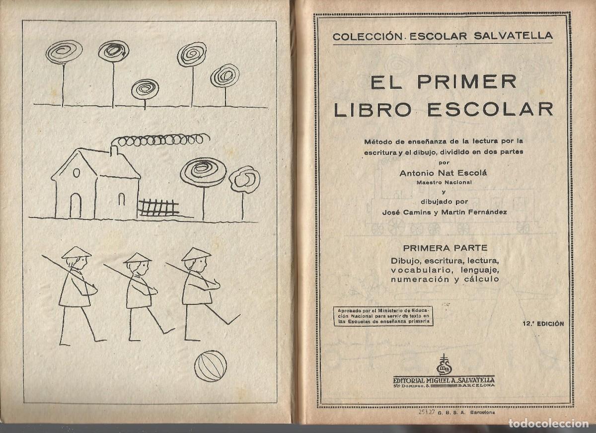 Libros de segunda mano: EL PRIMER LIBRO ESCOLAR primera parte , SALVATELLA - Foto 3
