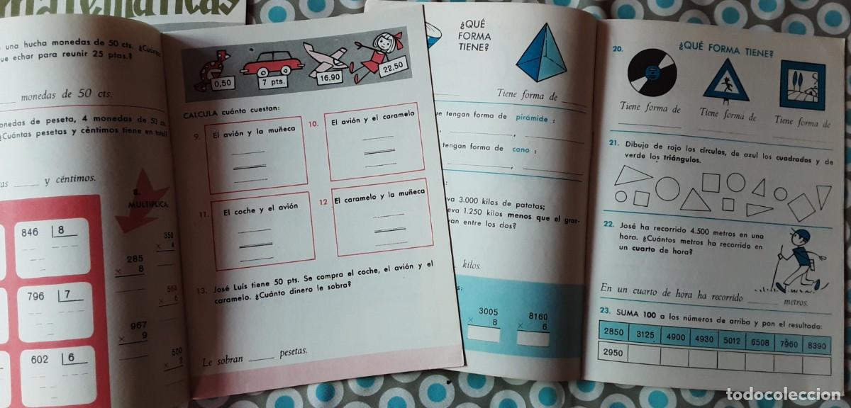 Libros de segunda mano: Ejercicios de matem&aacute;ticas curso 2⁰, editorial Prima luce, n&uacute;meros uno al ocho - Foto 2