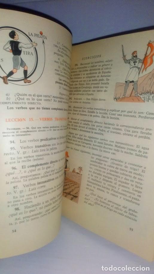 Libros de segunda mano: Gram&aacute;tica primer grado Editorial Luis Vives 1967 - Foto 11