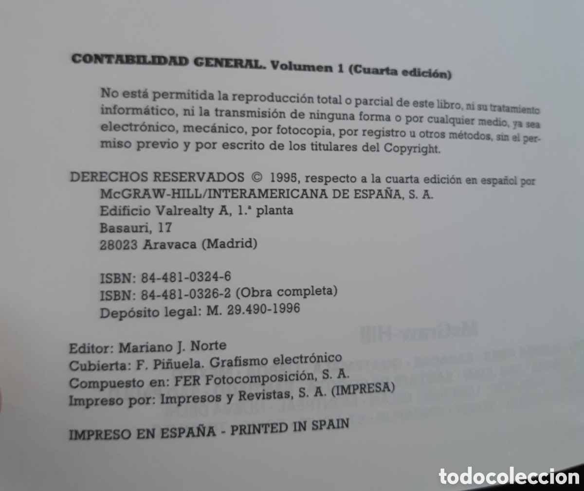 Libros de segunda mano: Contabilidad General - Foto 2