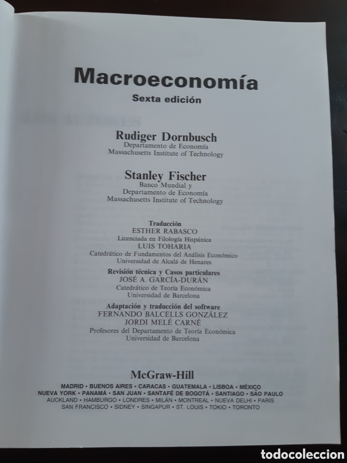 Libros de segunda mano: Macroeconom&iacute;a, manual - Foto 2