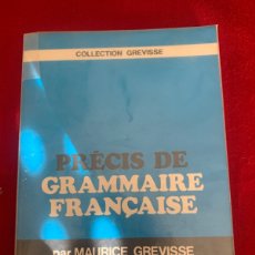 Libros de segunda mano: PRÉCIS DE GRAMMAIRE FRANÇAISE. MAURICE GREVISSE. ED. J. DUCULOT. 1969.. Lote 401975754