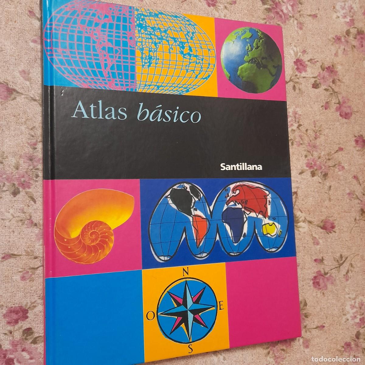 Libros de segunda mano: Atlas b&aacute;sico Santillana 2001 - Foto 4