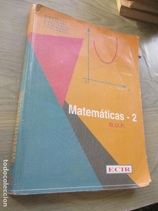 Libros de segunda mano: MATEM&Aacute;TICAS-2&ordm;.-BUP- ECIR-1993-VV.AA.- USADO - Foto 1