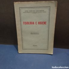 Libros de segunda mano: FISIOLOGIA E HIGIENE......JOSE TABOAS SALVADOR......1950..... Lote 402727324