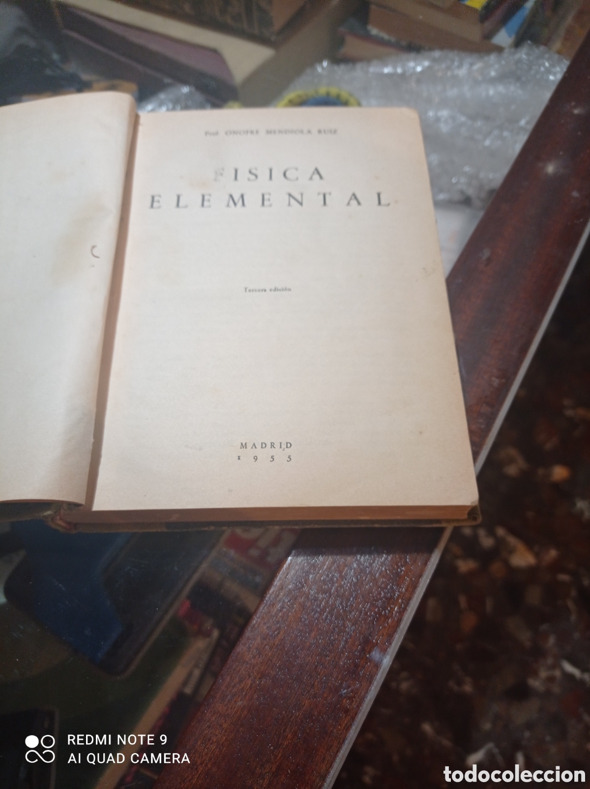 Libros de segunda mano: F&iacute;sica elemental por onofre mendiola - Foto 2