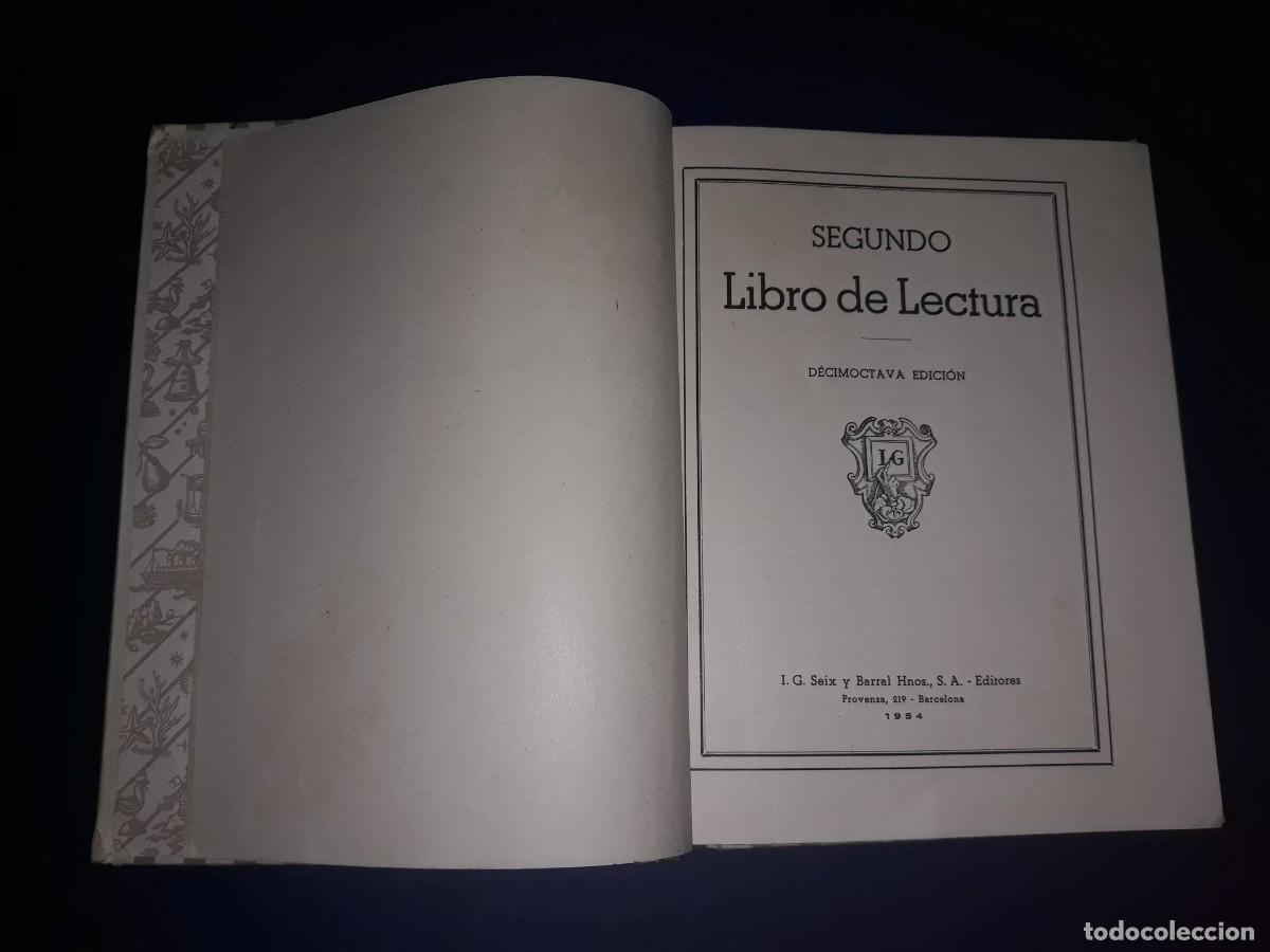 Libros de segunda mano: Segundo Libro de Lectura Seix y Barral 1954 - Foto 3