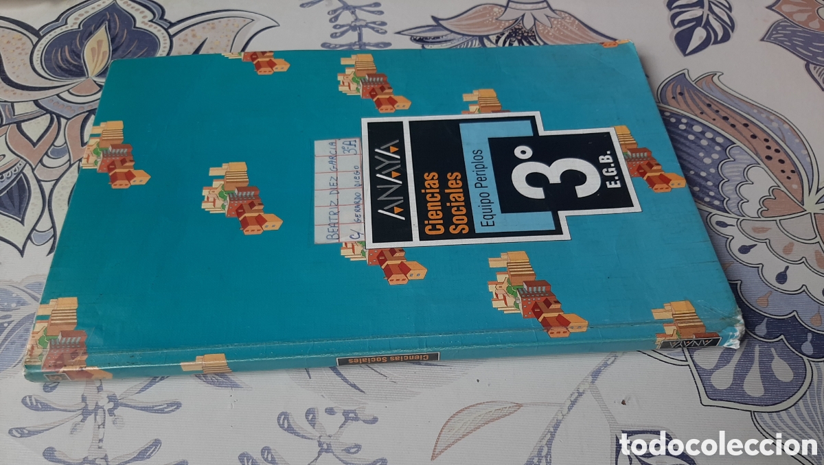 Libros de segunda mano: ANAYA CIENCIAS SOCIALES 3 EGB - Foto 3