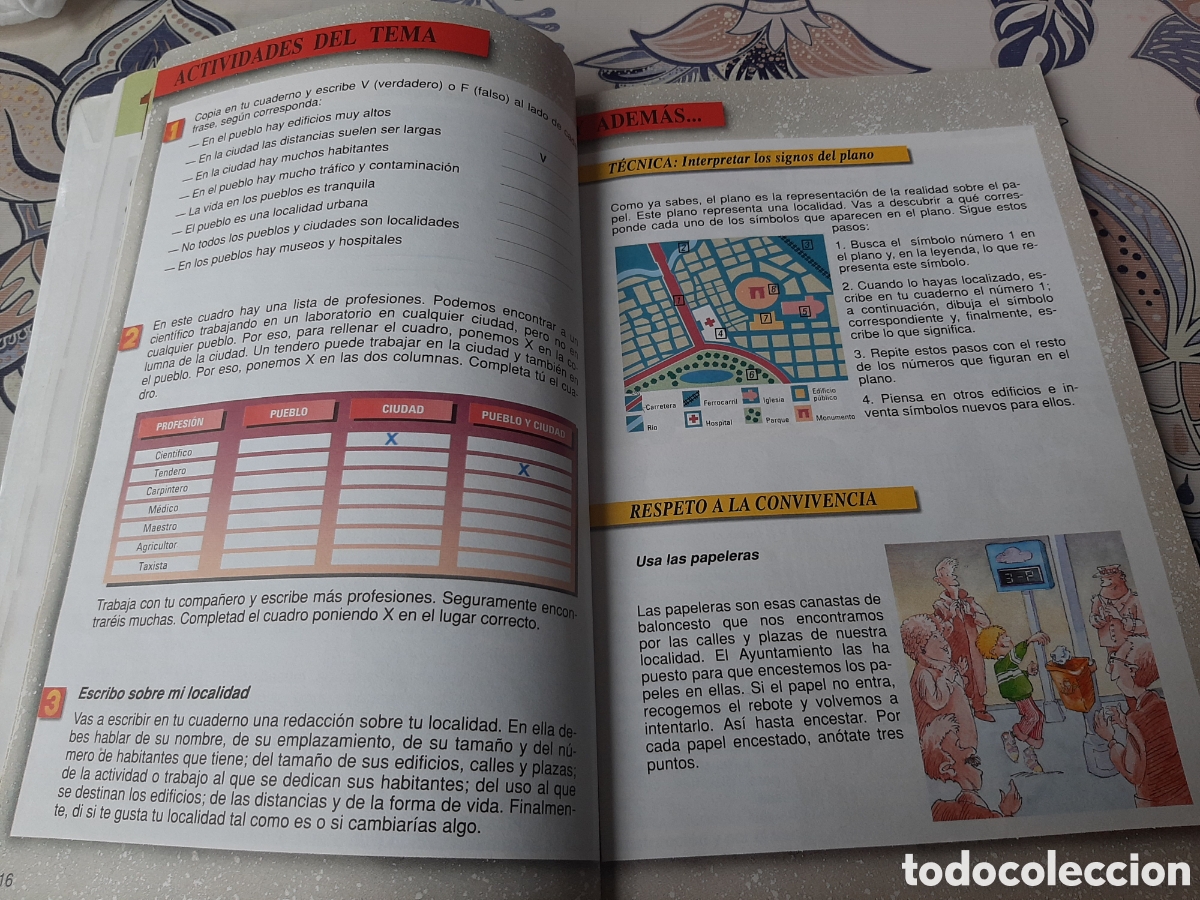 Libros de segunda mano: ANAYA CIENCIAS SOCIALES 3 EGB - Foto 8